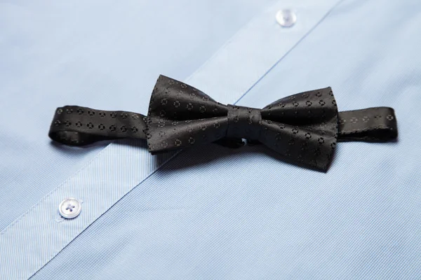 Black bow tie — Stock Photo, Image