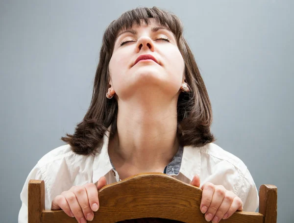 Sad young woman — Stock Photo, Image