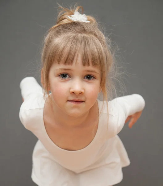 Graceful little ballerina — Stock Photo, Image