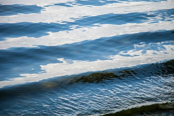 Θάλασσα κύματα φόντο — Φωτογραφία Αρχείου