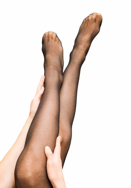 Gambe di bella donna — Foto Stock