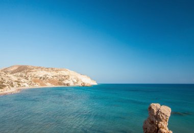 Petra tou Romiou, Paphos görünümünü