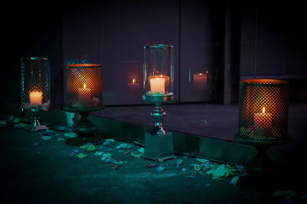 Beautiful candleholders — Stock Photo, Image