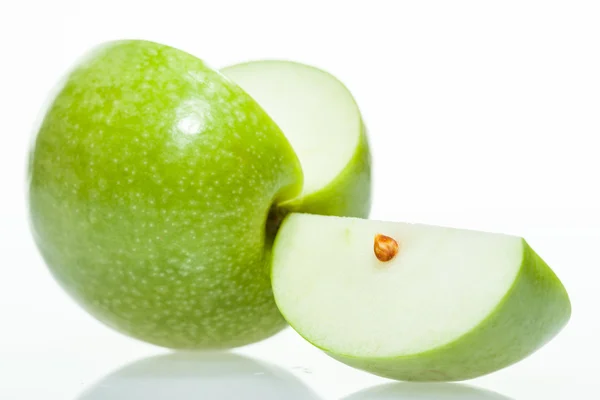 Manzana fresca verde — Foto de Stock