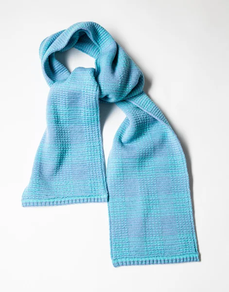 Silenziatore di lana blu — Foto Stock