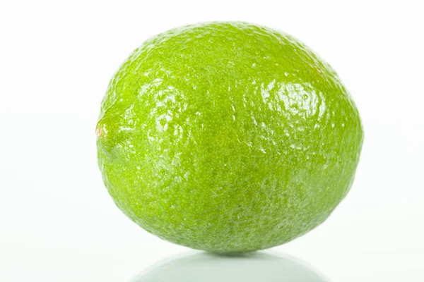 Close-up of single lime — Stock Photo, Image