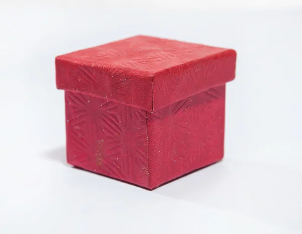 하나의 빨간색 상자 — 스톡 사진