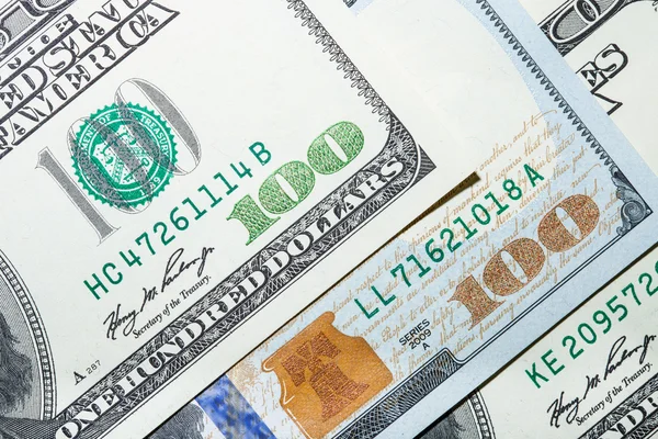 Dollar banknotes background — Stock Photo, Image