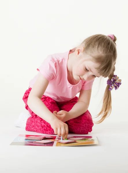 Retrato de uma menina — Fotografia de Stock