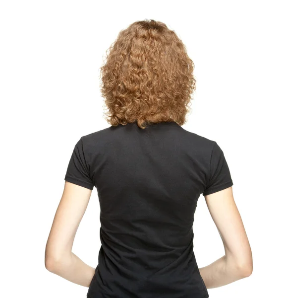 Back view of young woman — Stock Photo, Image