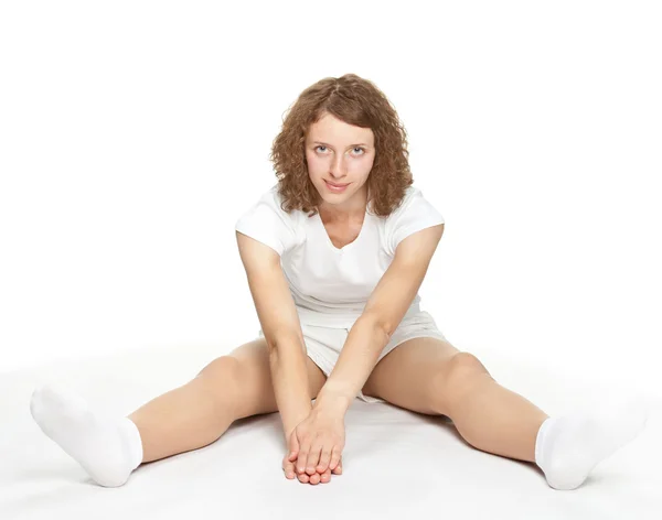 Mujer haciendo deportes — Foto de Stock