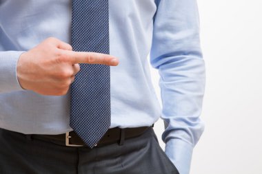 Yana doğru gösteren el