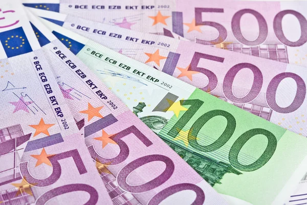 Euro paper currency — Stock Photo, Image