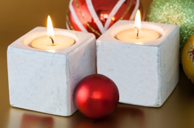 Noel mumlar ve oyuncaklar