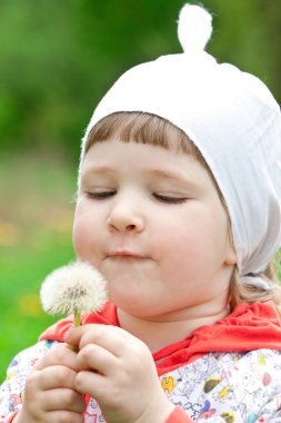 Çocuk üfleme karahindiba