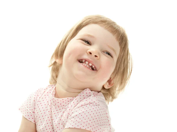 Szczęśliwy uśmiechający się dziecko — Zdjęcie stockowe