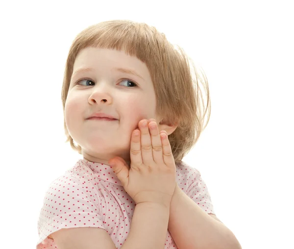 Glücklich lächelndes Kind — Stockfoto