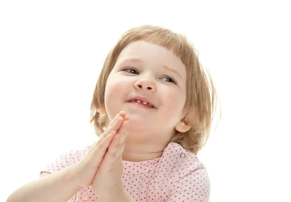 Sonriente niña —  Fotos de Stock