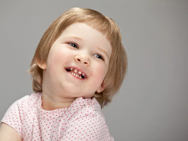 Happy smiling girl Royalty Free Stock Photos