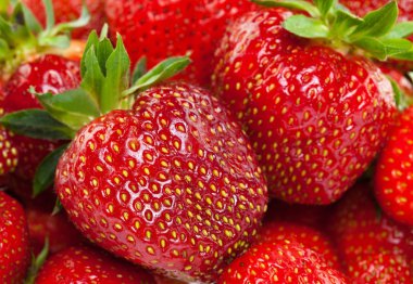 Arka plan iştah açıcı çilek