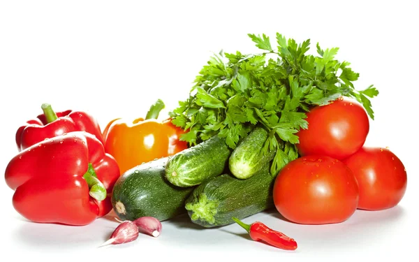 Fresh summer vegetables — Stock Photo, Image