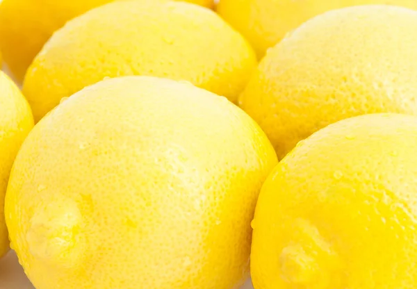 Limões maduros fundo — Fotografia de Stock