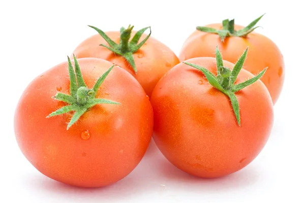 Pomodori interi crudi — Foto Stock