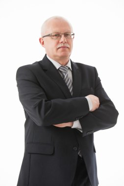 dostça olgun işadamı