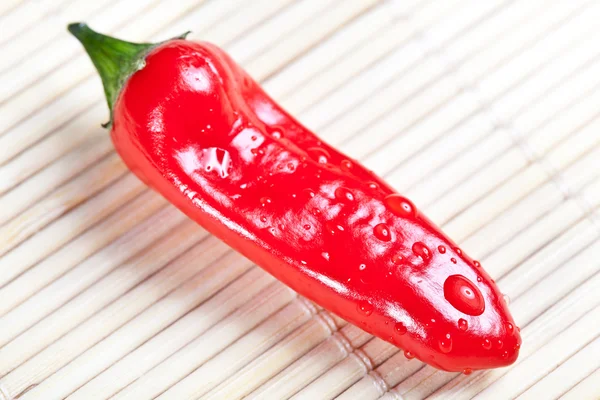 Röd chili peppar — Stockfoto