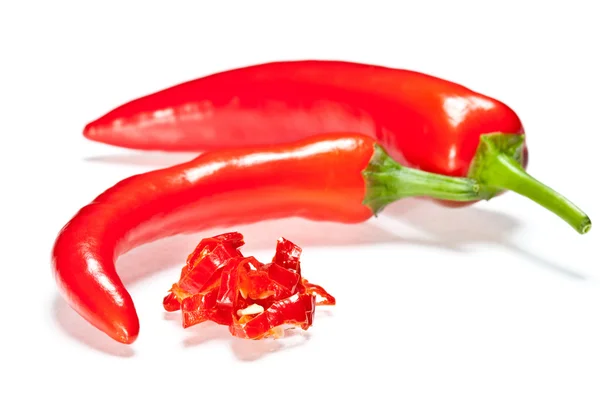 Pimientos rojos picantes — Foto de Stock