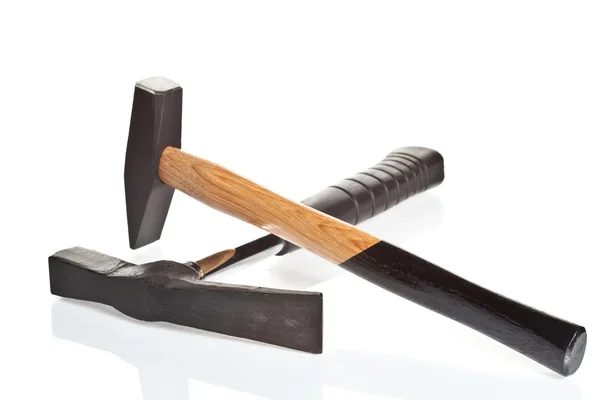 Two hammers objects — Stock Photo, Image