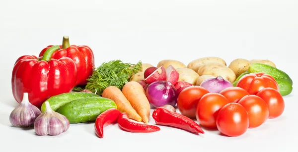 Fresh summer vegetables — Stock Photo, Image