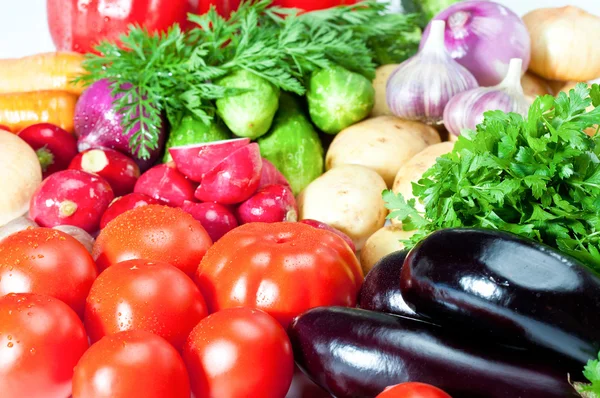 Surowe warzywa świeże — Zdjęcie stockowe