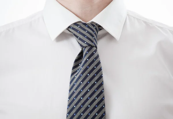 Zakenman overhemd en stropdas — Stockfoto