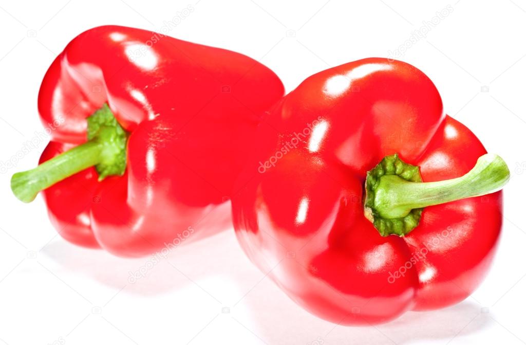 Red sweet peppers 