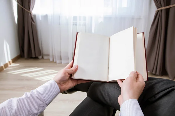 Gentleman bedrijf boek — Stockfoto