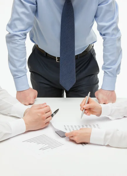 Business people discussing — Stock Photo, Image