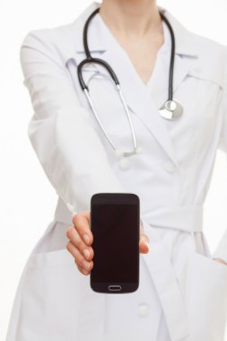 Doktor gösteren cep telefonu