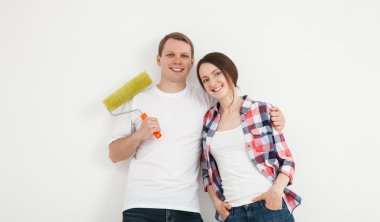 Yeni bir daire tamir aile