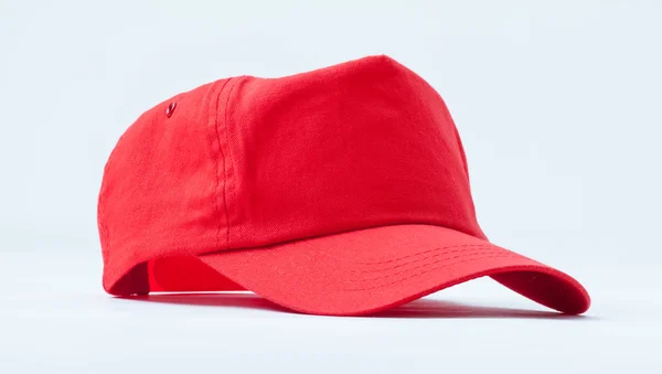 Red baseball cap — Stock Photo, Image