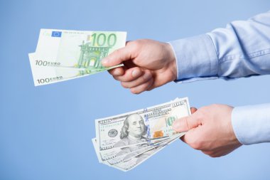 Dolar ve euro veren işadamı