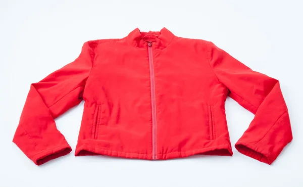 Red casual jacket — Stock Photo, Image