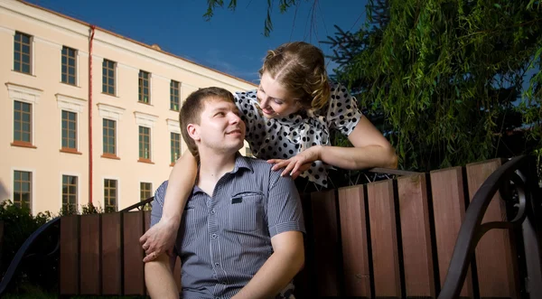 Romantic lovely date — Stock Photo, Image