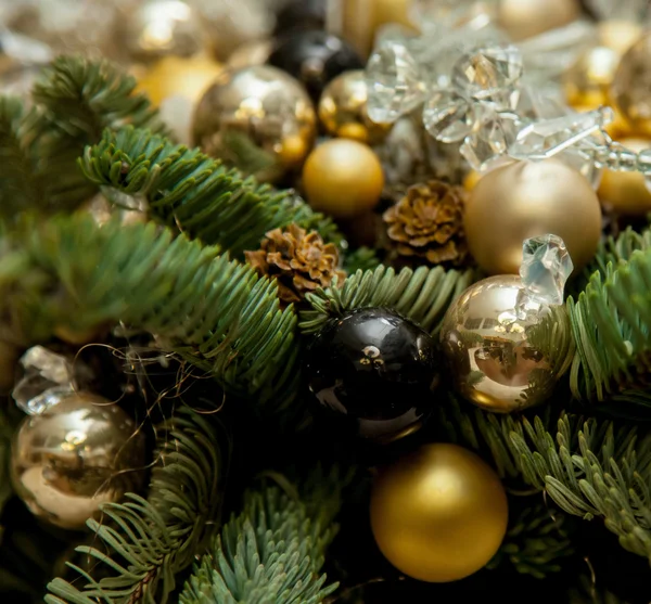 Fragment auf einem Weihnachtsbaum — Stockfoto