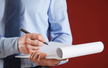 belgelerin imzalanması işadamı