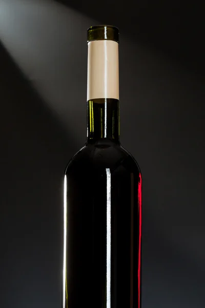 Single wine bottle — Stock Photo, Image