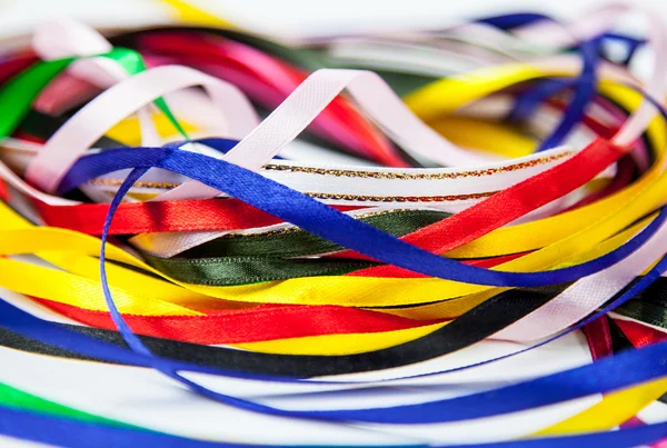 Colourful holiday ribbons — Stock Photo, Image