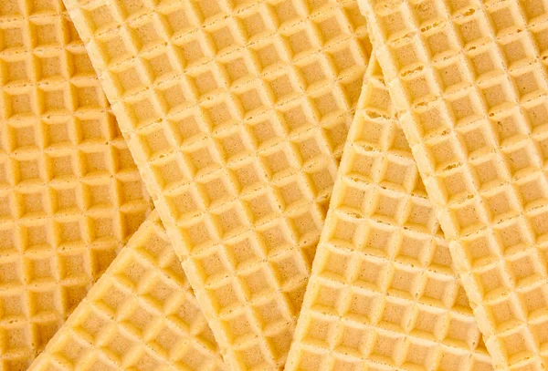 Leckere Waffeln Hintergrund — Stockfoto