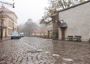 Prag sonbahar manzarası