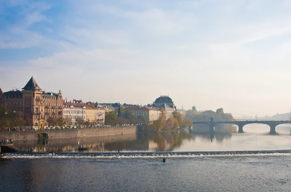 Celkový pohled z Prahy — Stock fotografie